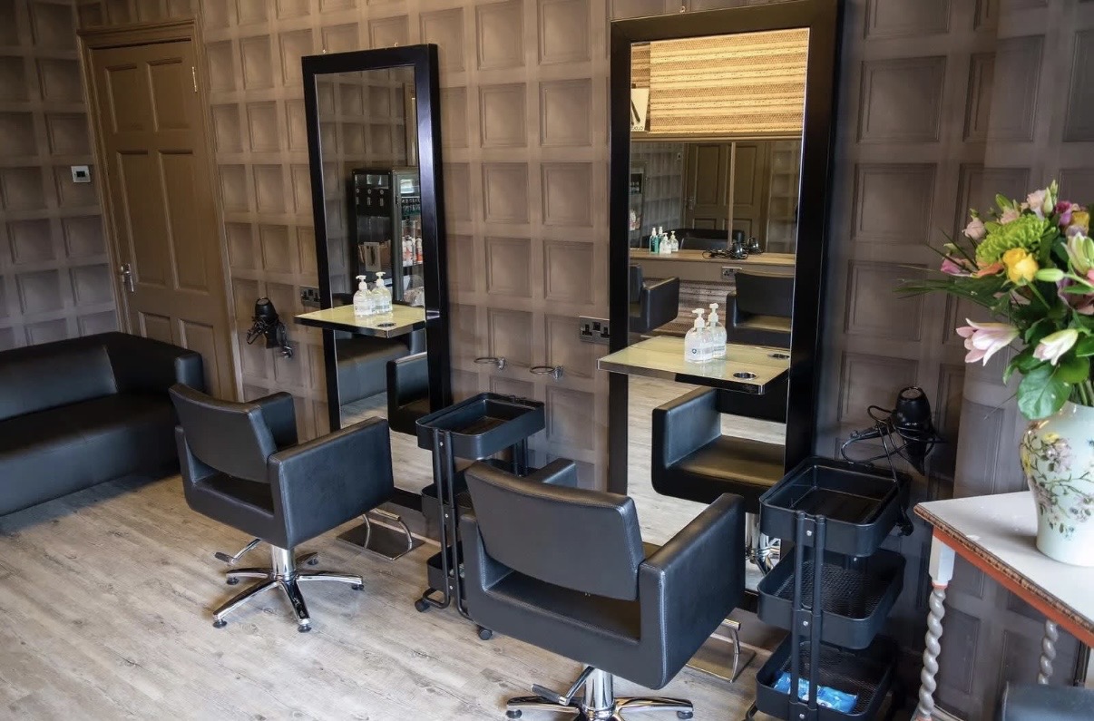 Interior of Vogue Salon in Low Fell